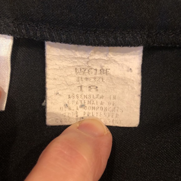 Reflections by Eddie Haggar Black Pleated Front Slacks - Picture 8 of 9